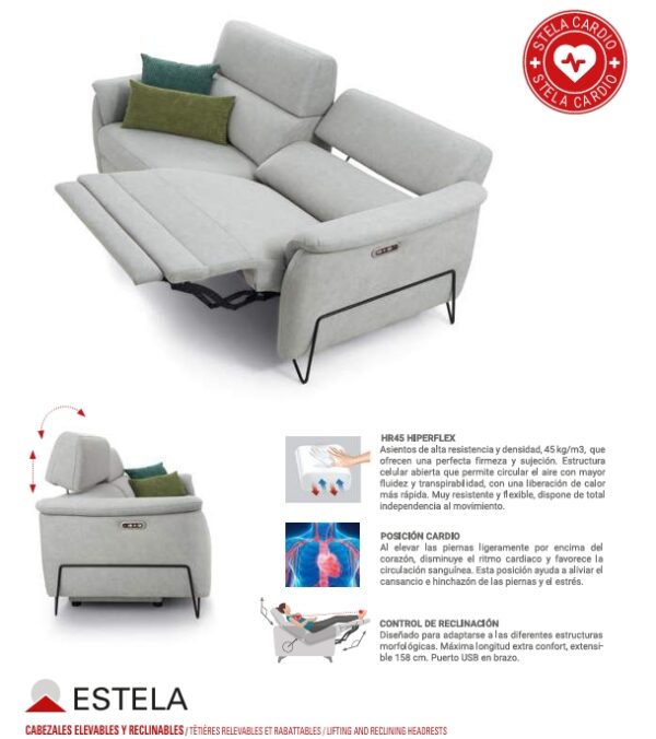 Sofa Estela relax - Imagen 2