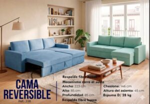CAMA REVERSIBLE