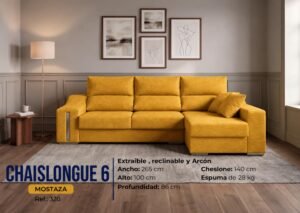 CHAISELONGUE 6 OFERTA SOLO EN WEB